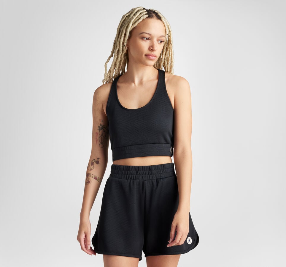 Chuck Taylor Mesh Bra Top Converse Black