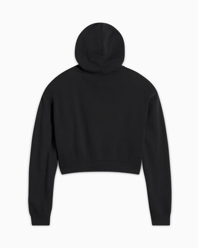 Chuck Taylor Boxy Hoodie Converse Black, Back View