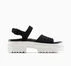 Chuck Taylor All Star Lugged Heel Sandal Suede Black/Black/Egret