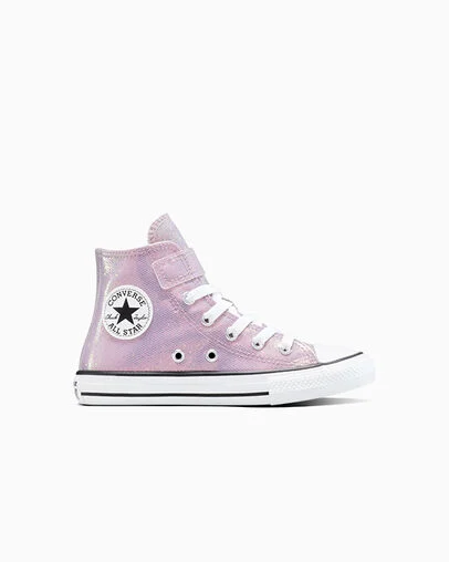 Chuck Taylor All Star Disco Glitter Easy On Altitude Lilac/White/Black, Outer Side View