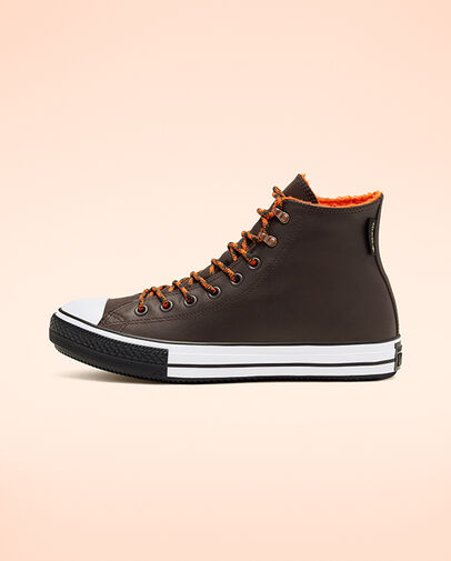 Winter GORE-TEX Chuck Taylor All Star Velvet Brown/Campfire Orange