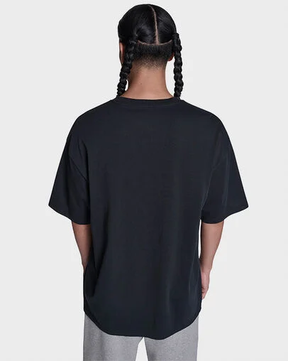 Relaxed Fit Chuck T-Shirt Converse Black, Detail View