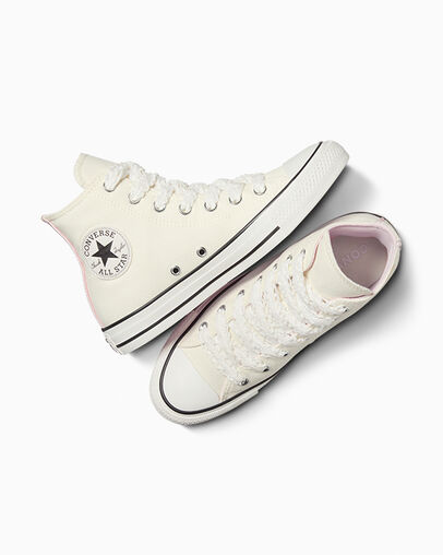 Chuck Taylor All Star Crochet Laces Women's High Top Shoe
