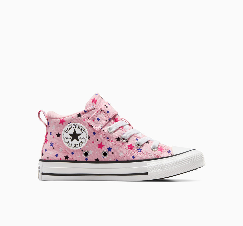 Chuck Taylor All Star Malden Street Sparkle Mid Top Sunrise Pink/White/Black