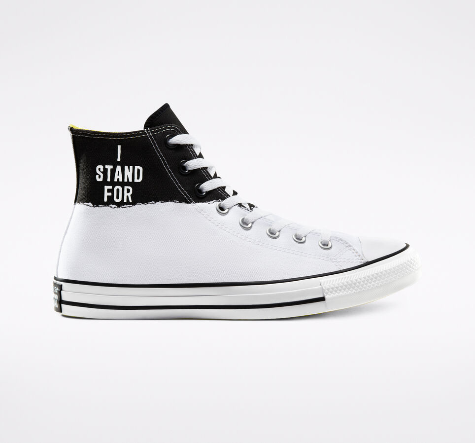 I Stand For Chuck Taylor All Star White/Black/Fresh Yellow