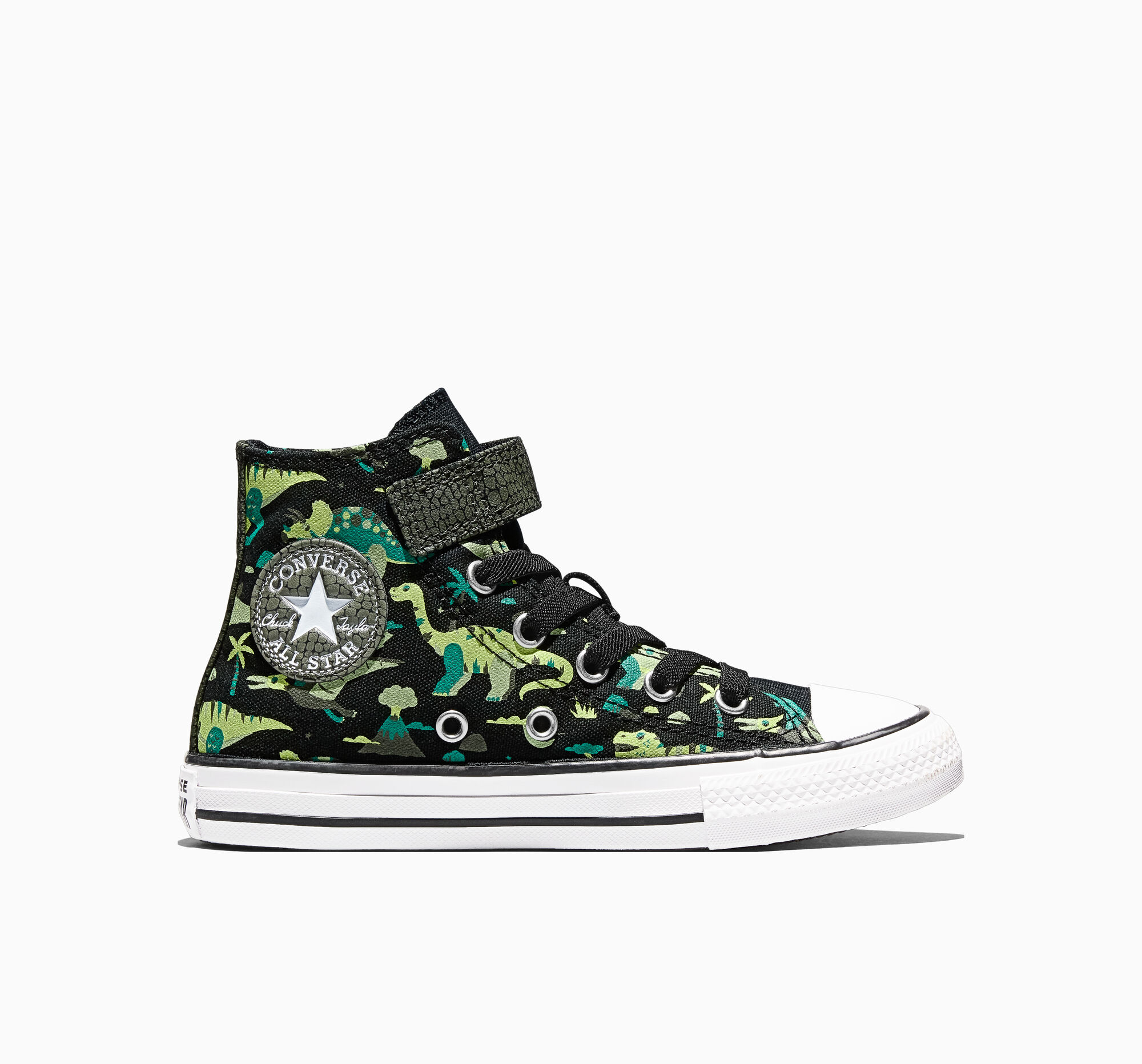 Chuck Taylor All Star Easy-On Dinos Little Kids High Top Shoe