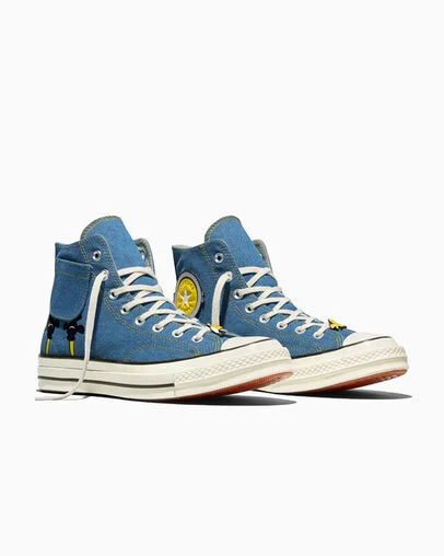 Converse x Minions Chuck 70 Blue/Egret/Black