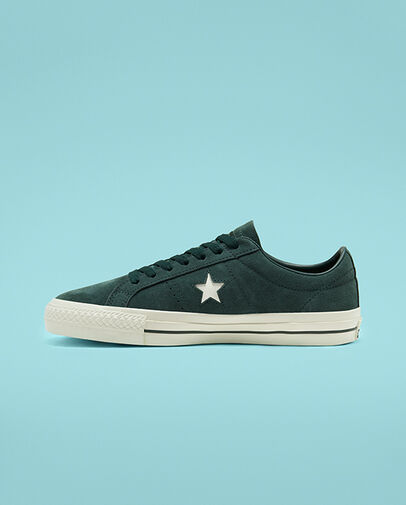 Suede CONS One Star Pro Deep Emerald/Egret/Egret