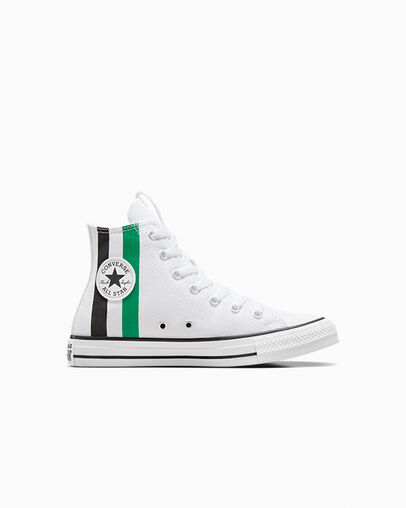 Chuck Taylor All Star Home Team White/Green/Black, Outer Side View