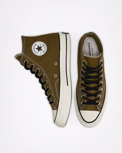 Vintage Canvas Chuck 70 Surplus Olive/Black/Egret