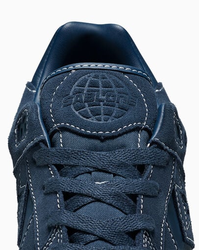 CONS AS-1 Pro Suede Navy/Navy/White, On Foot Shot 2