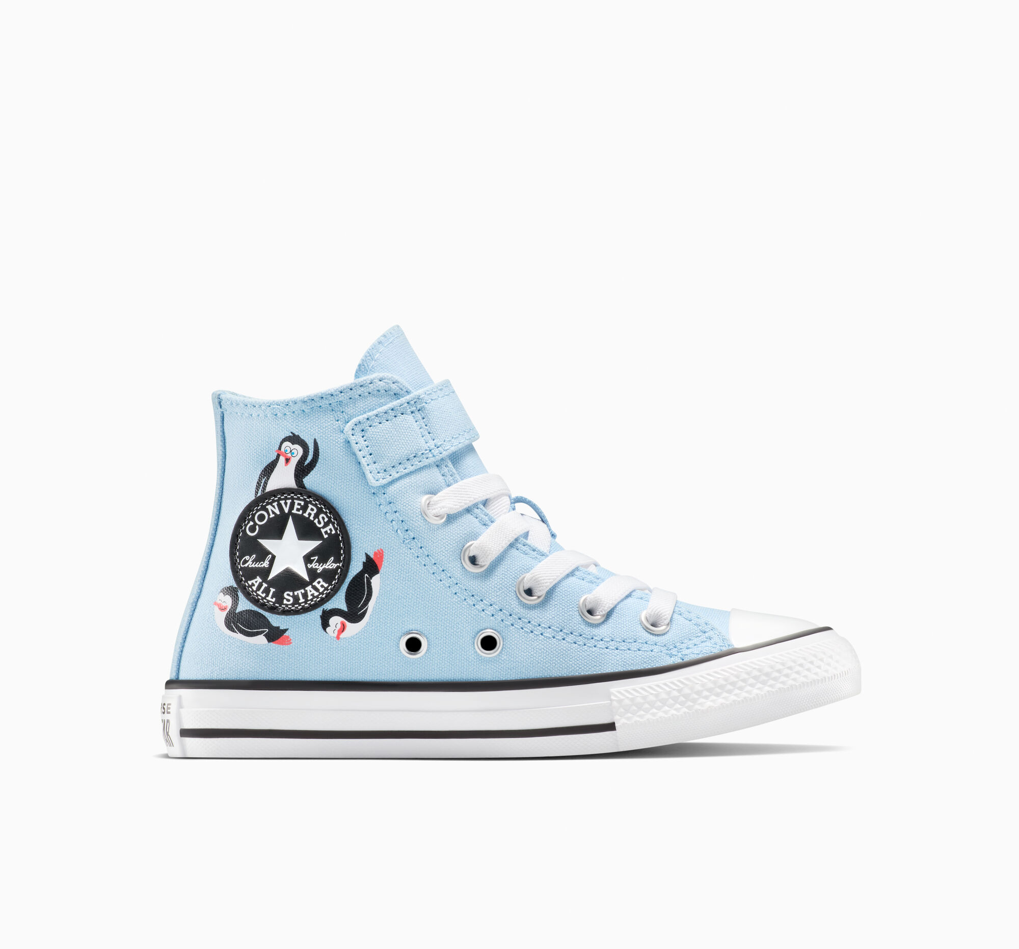 Chuck Taylor All Star Penguin Easy On Little Kids High Top Shoe