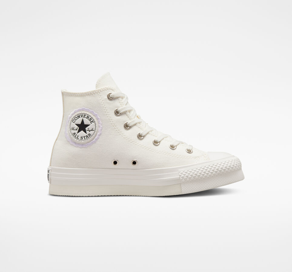 Chuck Taylor All Star EVA Lift Platform Festival Egret/Vintage White