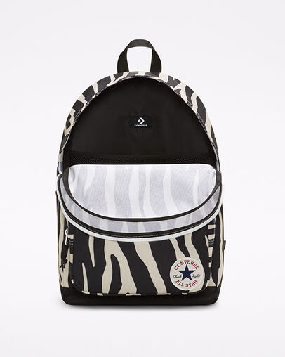 Go 2 Backpack Converse Black/White, On Model View