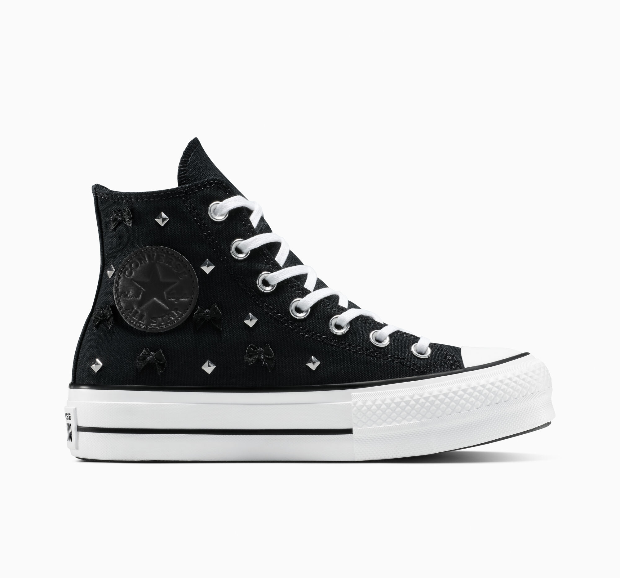 Chuck Taylor All Star Lift Platform Bows & Studs