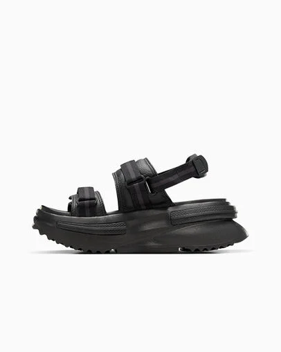 Run Star Utility Sandal CX Black/Black/Black, Inner Side View
