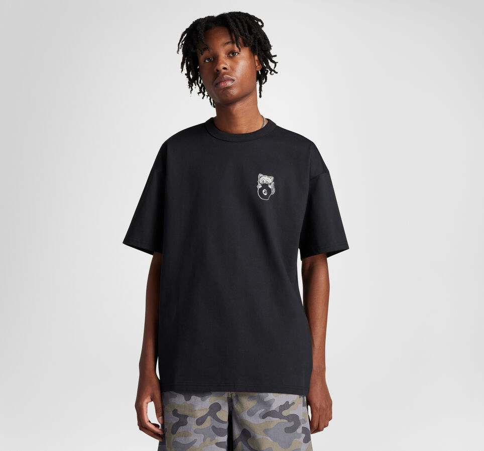 8 Ball T-shirt Converse Black
