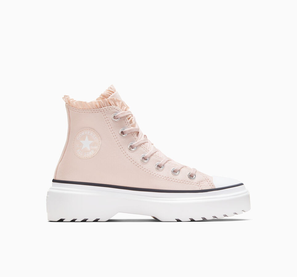 Chuck Taylor All Star Lugged Lift Ruffles Blush Hush/White/Vamp Pyre