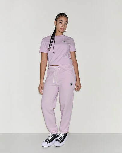 Retro Chuck Taylor Patch Joggers New Found Bloom Pink