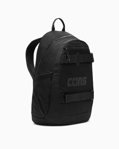 CONS Seasonal Backpack Converse Black, Back View