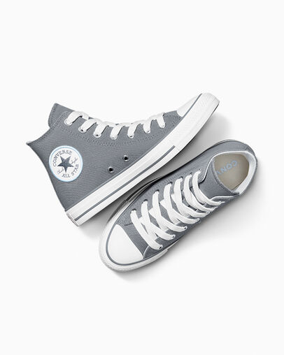 Chuck Taylor All Star Color Pop Sharkskin/Vintage White, Angled View