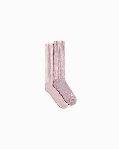 2-Pack Slouchy Socks Multi, Front View