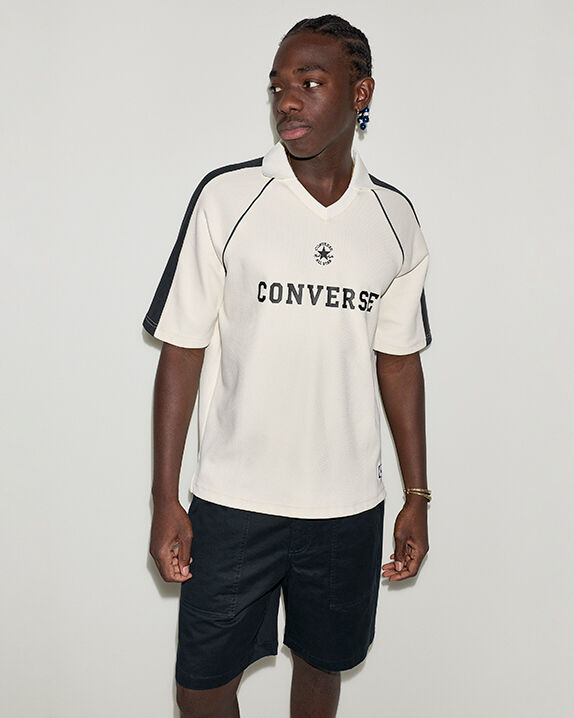 Retro Jersey Polo Men's Top. Converse.com