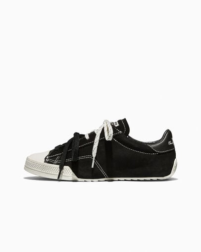 Chuck Taylor Lo Black/Black/Egret, Inner Side View