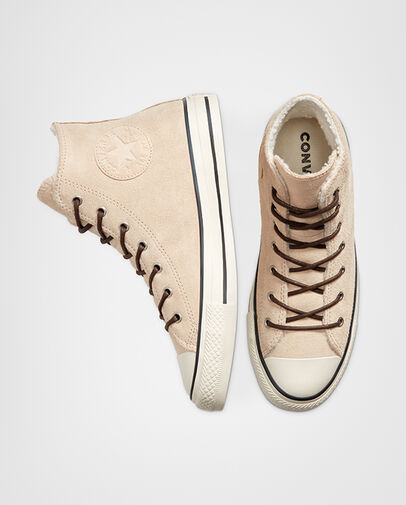 Sherpa Chuck Taylor All Star Light Bisque/Egret/Black