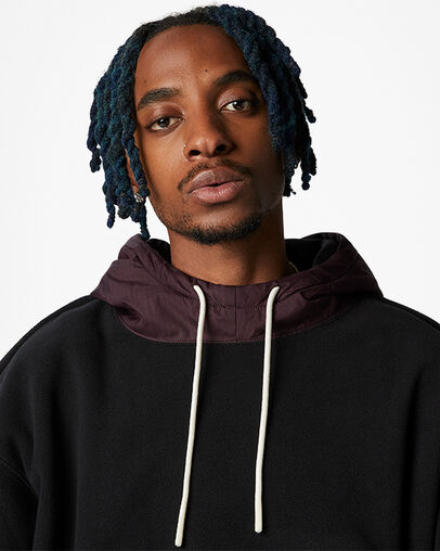 Counter Climate Pullover Hoodie Black, Detail View