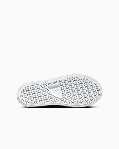 Chuck Taylor All Star Lift Double Stack Platform Shine Light Grey/Silver/White, Outsole View