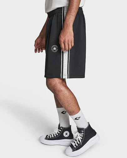 Racing Stripe Shorts Converse Black