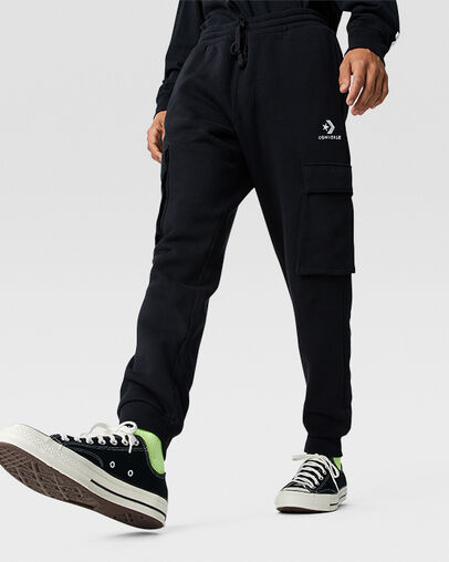 Embroidered Star Chevron Cargo Converse Black