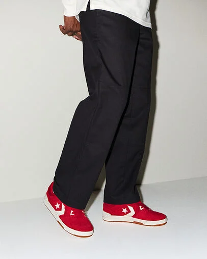 CL98 Suede Red/Egret/Gum, On Foot Shot 1