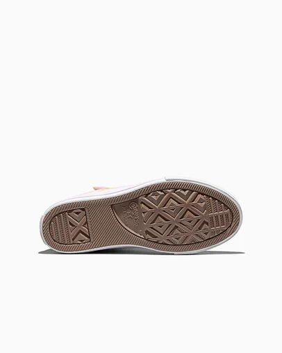 Chuck Taylor All Star Embroidered Citrus Easy On New Found Bloom Pink/Dandy Lion Yellow/White, Outsole View