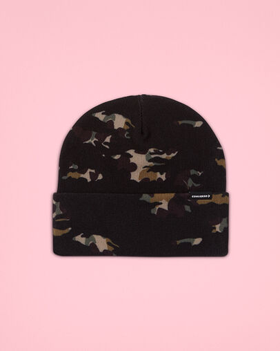 Space Mountain Beanie Black Camo