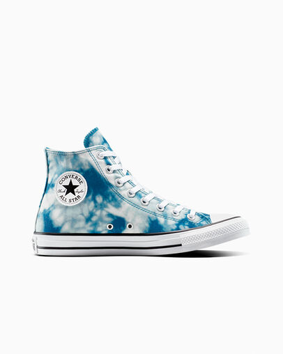 Chuck Taylor All Star Tie-Dye Ocean Surf/Vintage White/Black, Outer Side View