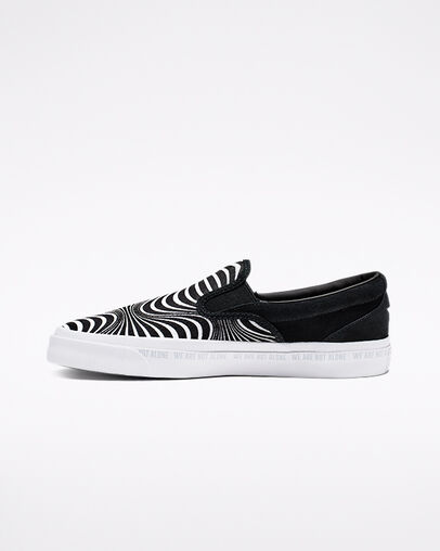 One Star CC Slip Black/White/White
