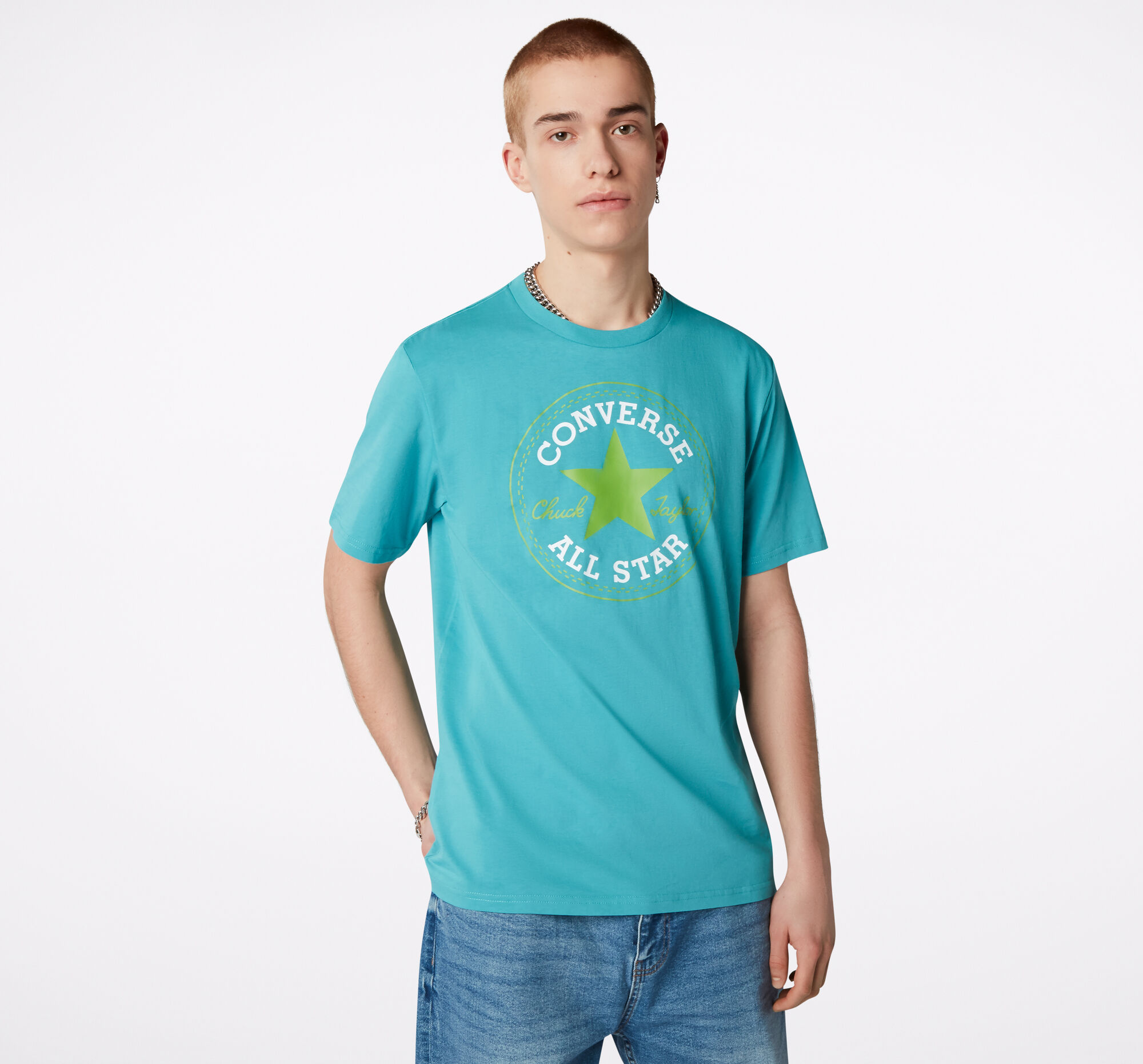 converse patch t shirt