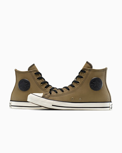 Chuck Taylor All Star TecTuff Swamp Green/Black/Egret, Detail Angle View