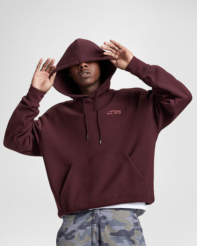 CONS Premium Loose Hoodie Bloodstone, Front View
