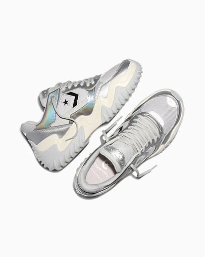 Run Star Wave Trainer Fusion Silver/Egret/Light Gray, Angled View