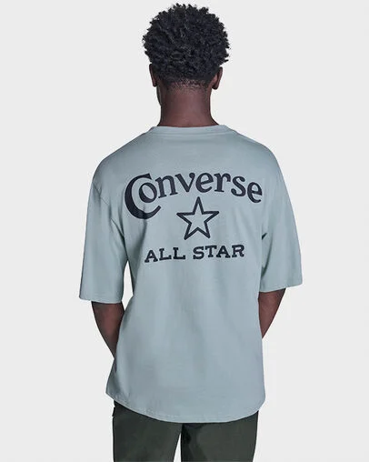 Heritage Wordmark Relaxed T-Shirt Thyme Again Green