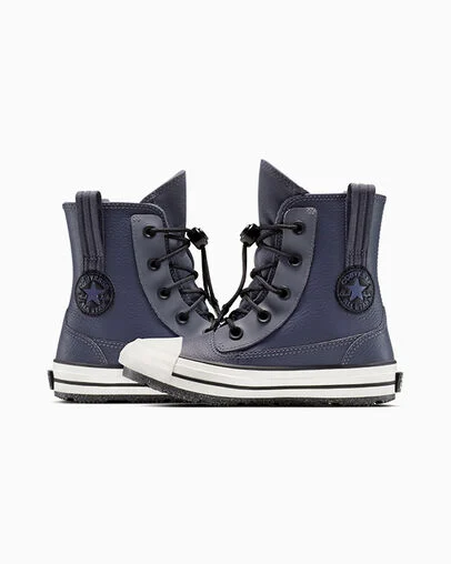 Chuck Taylor All Star Berkshire Waterproof Boot Cold Stare/Vintage White/Black, Detail Angle View