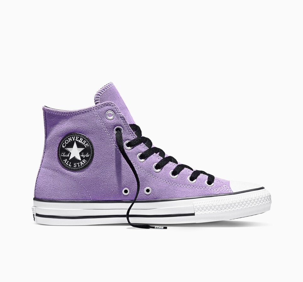 CONS Chuck Taylor All Star Pro Suede Lilac Soda/Black/White