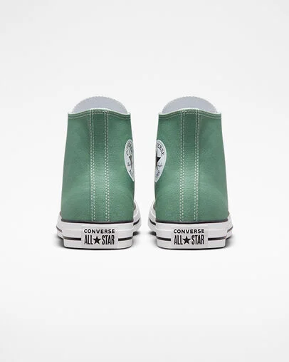 Chuck Taylor All Star Surplus Canvas Cool Sage/White/Black, Heel View