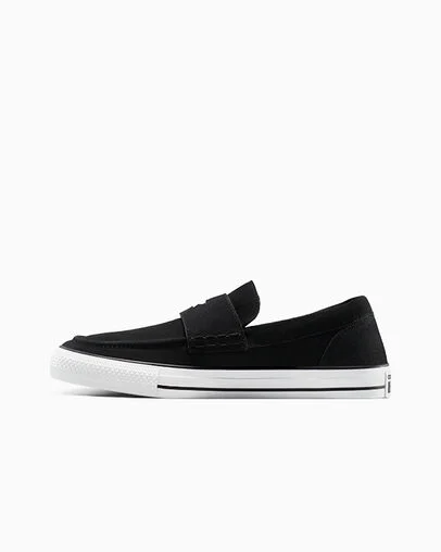 Chuck Taylor All Star Loafer Black/Black/White, Inner Side View