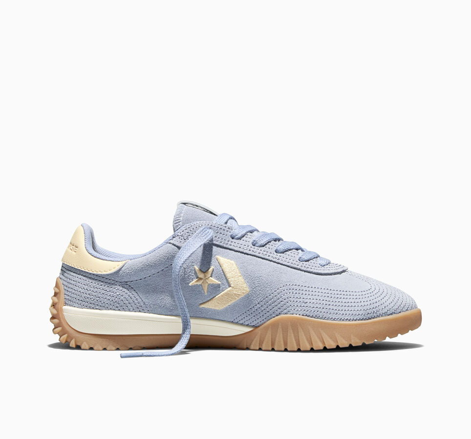 Run Star Trainer Stitched Suede No Shade Grey/Thunder Whale Grey/Golden View
