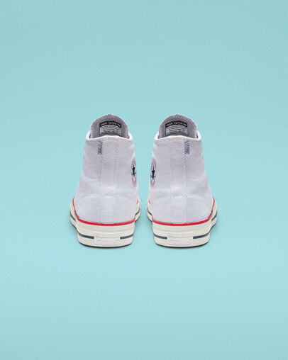 CTAS Pro High Top White/Red/Insignia Blue