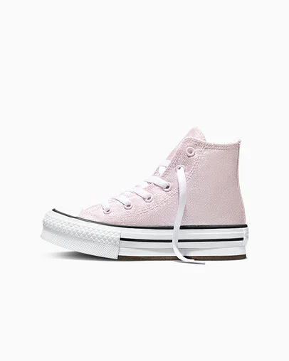 Chuck Taylor All Star EVA Lift Platform Shine New Found Bloom/White/Black, Inner Side View